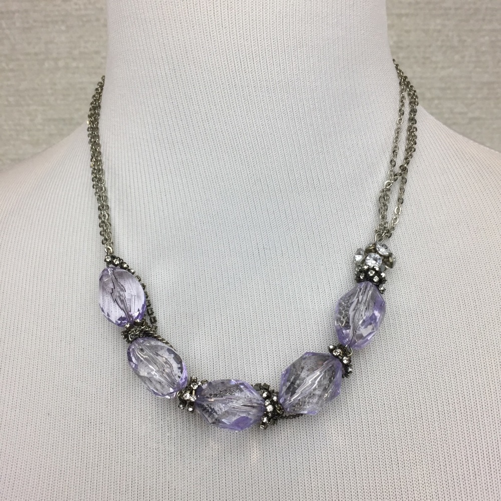 Simply Vera Vera Wang purple necklace